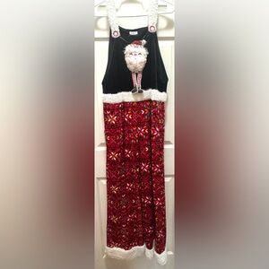 Eyeshadow Black and Red Holiday Jumpsuit